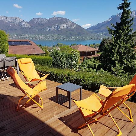 Appartement Semnoz - Vue Lac Sévrier Eksteriør bilde