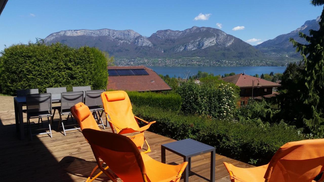 Appartement Semnoz - Vue Lac Sévrier Eksteriør bilde