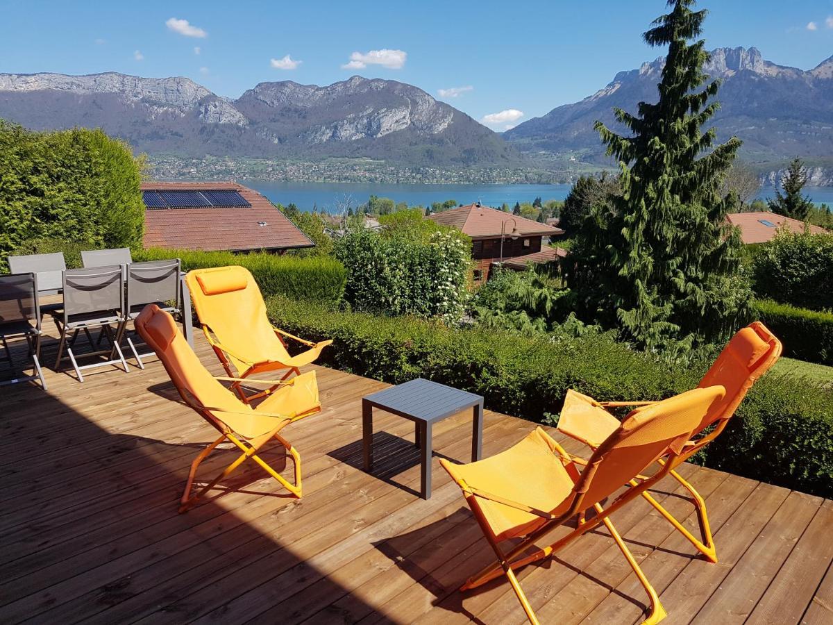 Appartement Semnoz - Vue Lac Sévrier Eksteriør bilde